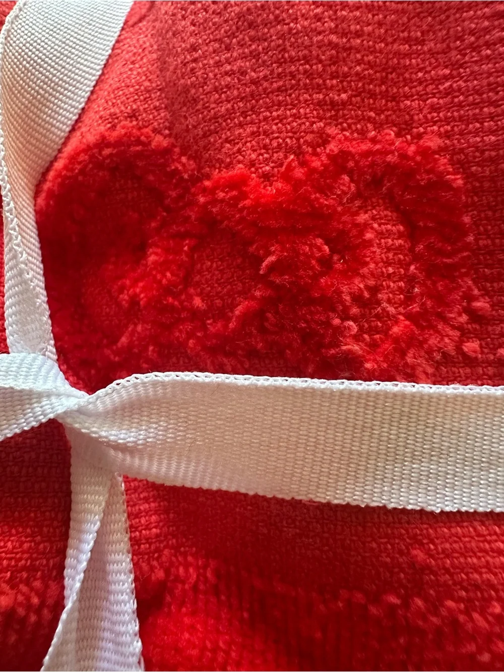 NWT Embossed Hello Kitty Red washcloths (4 in bundle)